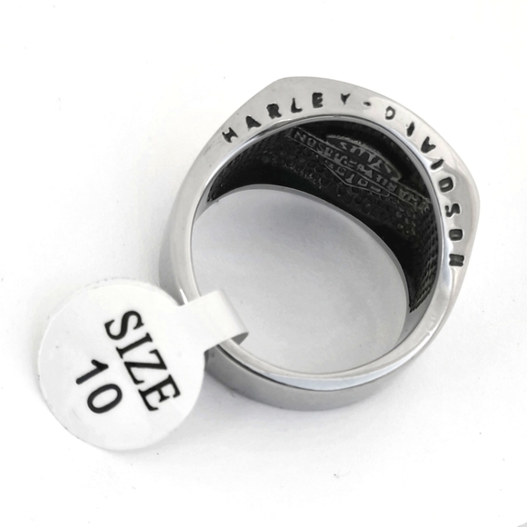 Harley-Davidson Stainless Steel RING NWT 💍 - Picture 5 of 6